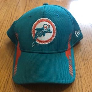 Miami dolphins old logo hat one size fits all